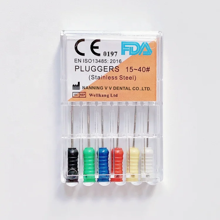 Dental Endo Finger Spreaders Hand Use Pluggers Files Endondontics Root