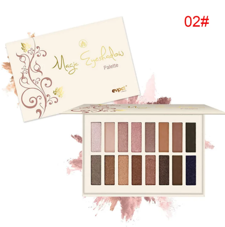 

2021 new arrival makeup matte glittering metallic OEM eyeshadow palette
