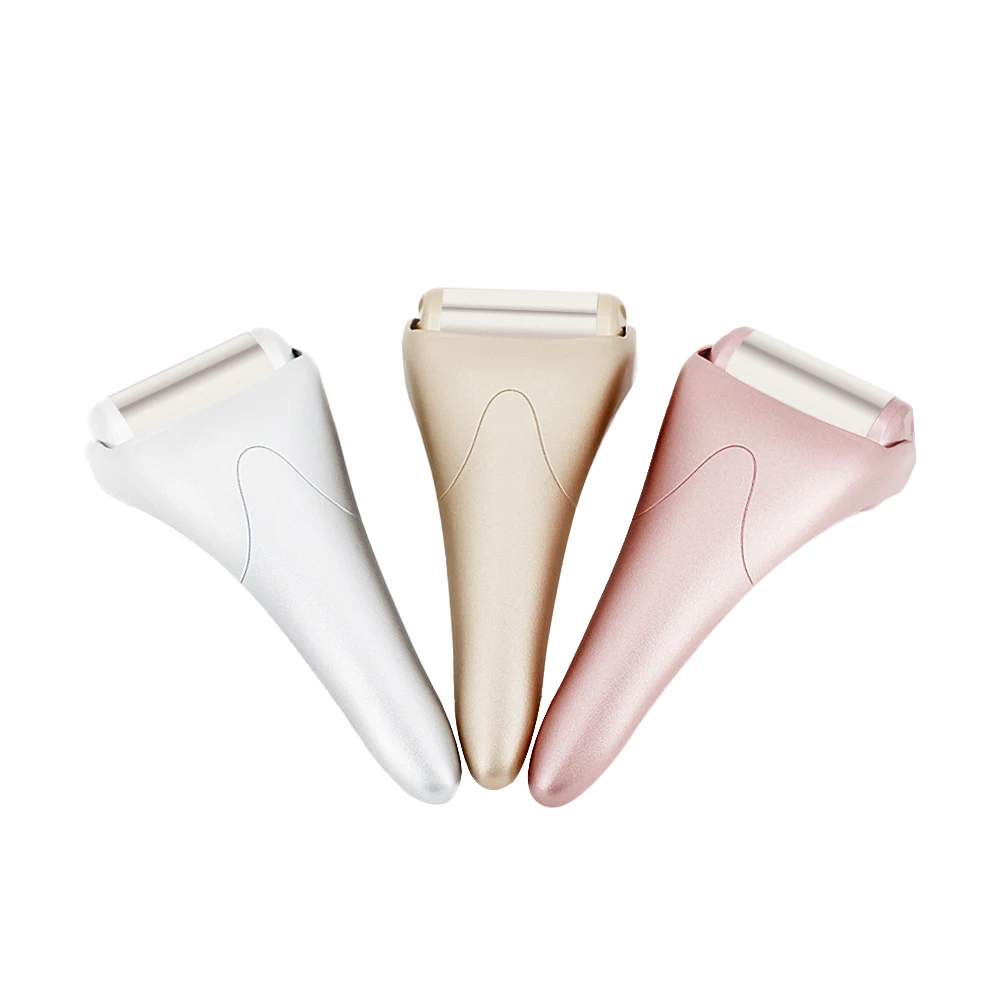 

Home Use Skin Rejuvenation Cooling System Custom Massage Skincool ICE Roller Stainless Steel Material Head Repair Sunburn