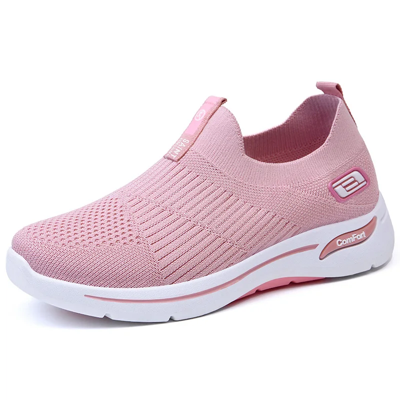 

wholesale Ladies Casual Shoes Durable Walking Latest Simple Flats for Women's Fashion Shoes of 2021 walking style shoes