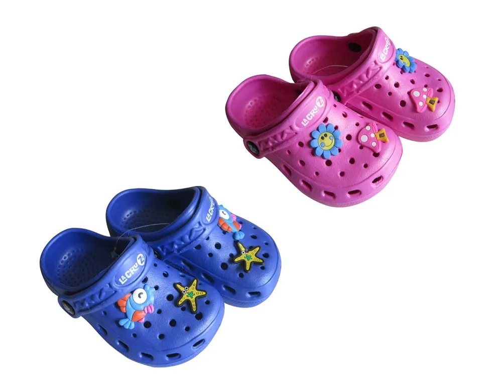 
Spring Factory Custom Color Logo Beach Garden Kid Slipper Clog 