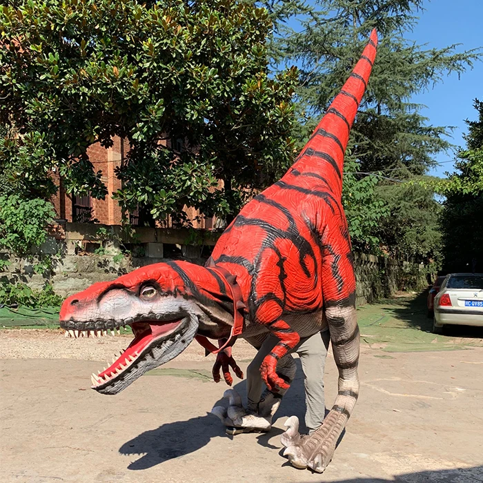 

most popular adult realistic dinosaur costume trex, Customized