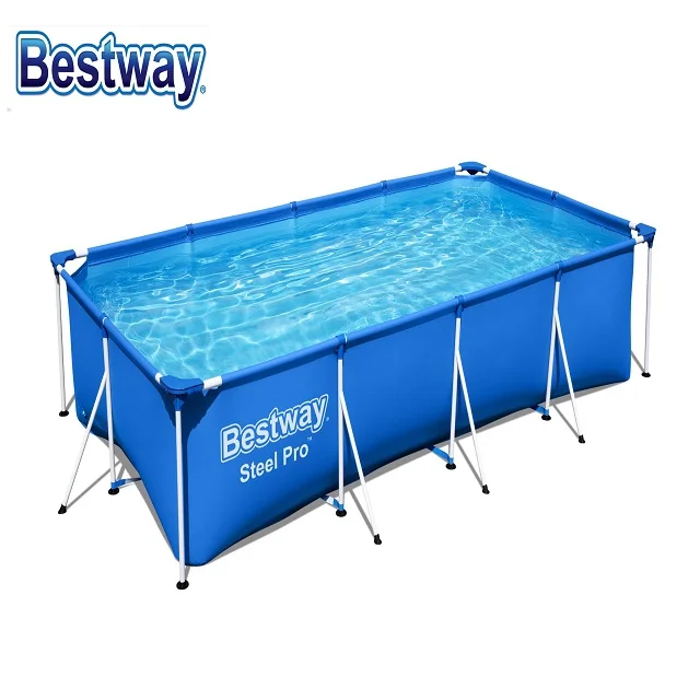 

Bestway 56405 metal frame swimming pool above ground with size 4.00m x 2.11m x 81cm