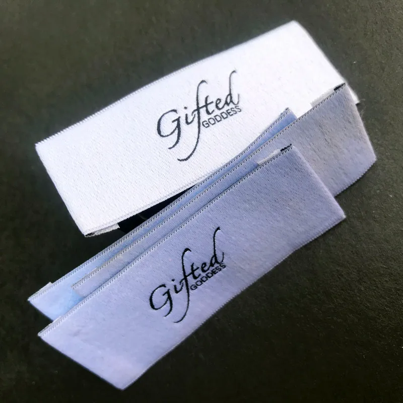 高品质定制着名品牌服装标签服装设计师标签