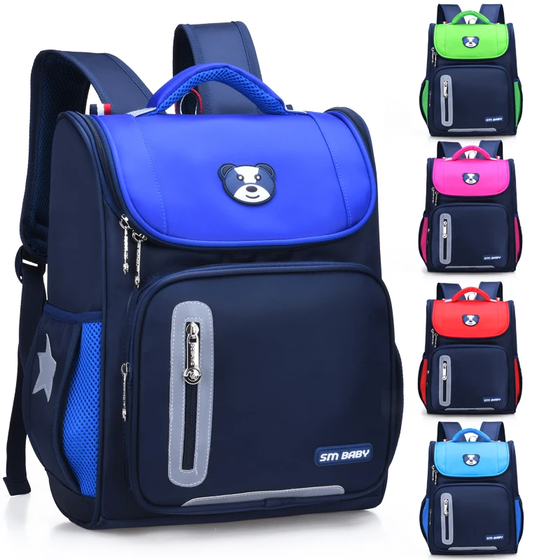 

2020 factory direct sale high quality waterproof nylon child backpack for primary school laptop backpack for girl boy children, Red, rose red, blue, light blue, green or custom