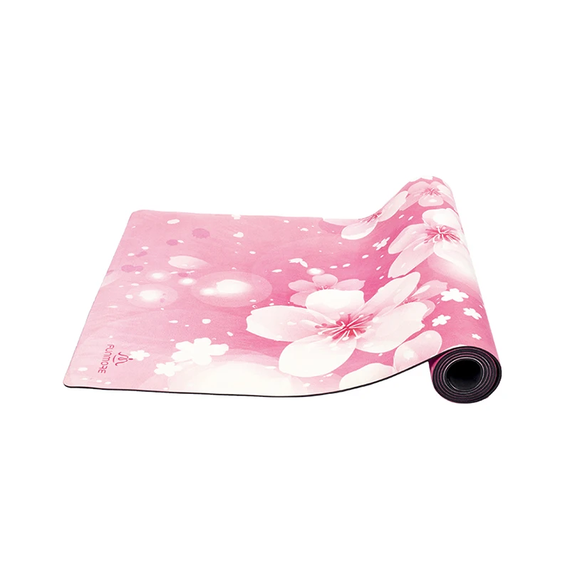 

Customizable USA 2mm Beautiful Padded Esterilla Black Back Suede Yoga Mat Manufacturer, Customized