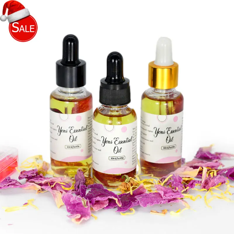 OEM private label vagina massage tightening yoni oil rose essential