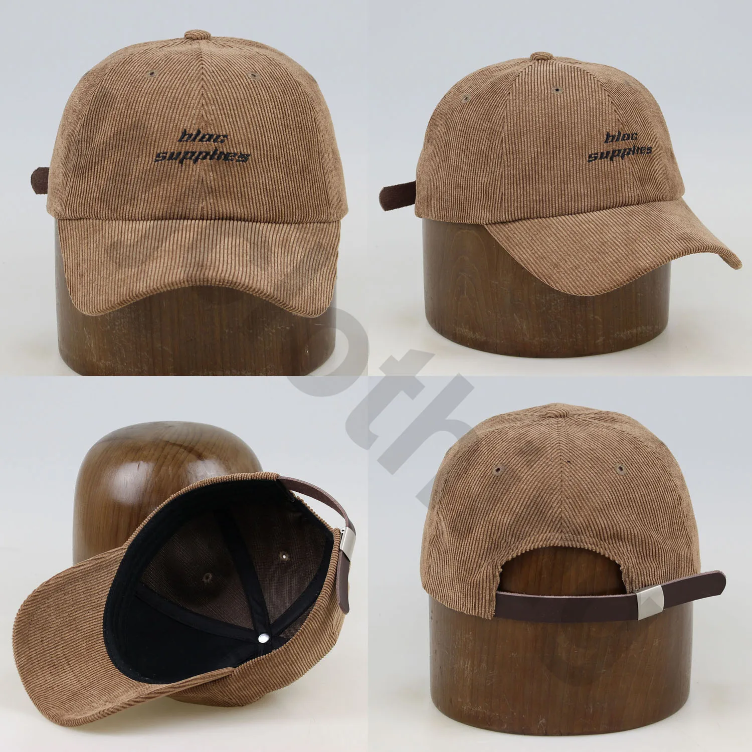 brown corduroy dad hat