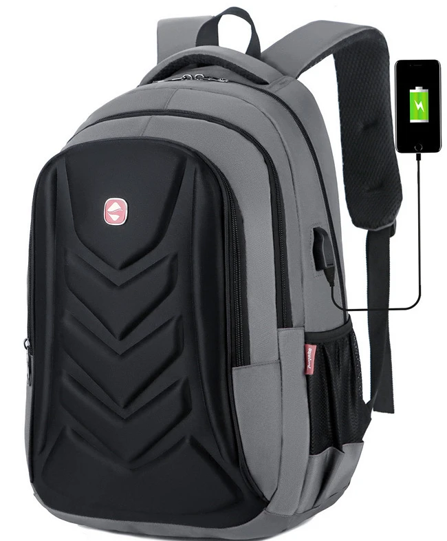 

2020 New Design Polyester School Backpack Backpacks for Men Women Oxford with Usb Charging Anti theft laptop computer backpack