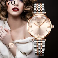 

CIVO Luxury Top Brand Womens Watches Waterproof Quartz Watch Stainless Steel Strap Crystal Wrist Watch For Women wristwatches