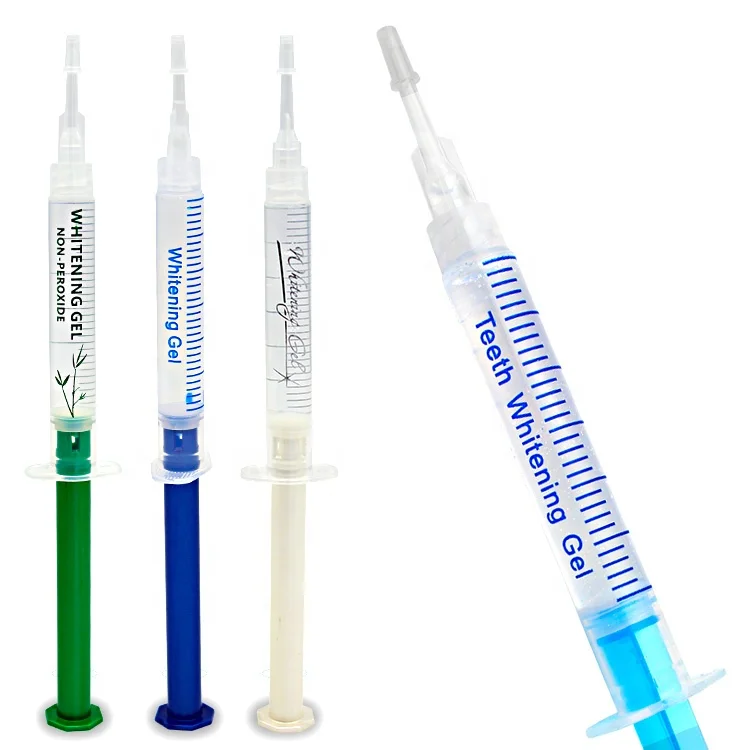 

Free Samples CE Refill 1% 16% 100% Hp Private Label Syringes Clear Non Peroxide Teeth Whitening Gel For Single Use Peroxido