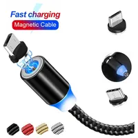 

Customize Logo Magnetic USB Cable 3 in 1 Quick Charge 2.1A for Smart Phone Type C 3in1 Mobile Accessories