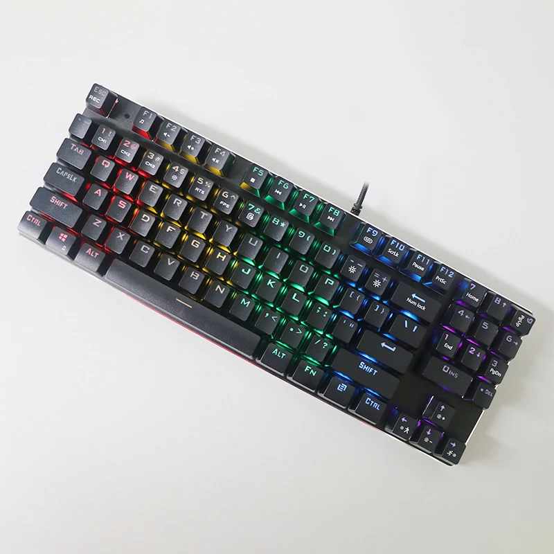 

2021 Hot Sale Products wired 89 Keys Gaming Mechanical RGB Keyboard