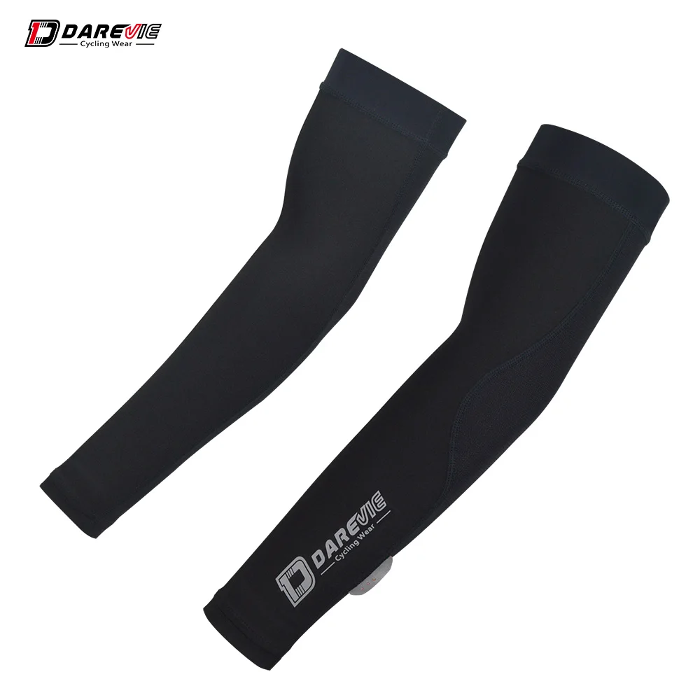 

Darevie Hot selling solid color blank arm sleeves quick dry lightweight cycling wear sportswear