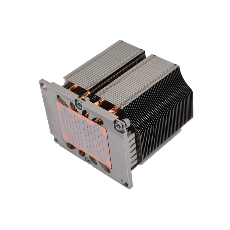 

Server cooler 3U 3647 copper bottom aluminum bottom aluminum FIN 4 heat pipe precision cpu cooler heatsink