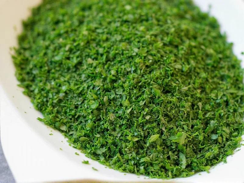 Dried to Fresh Parsley Conversion: Exact Measurements