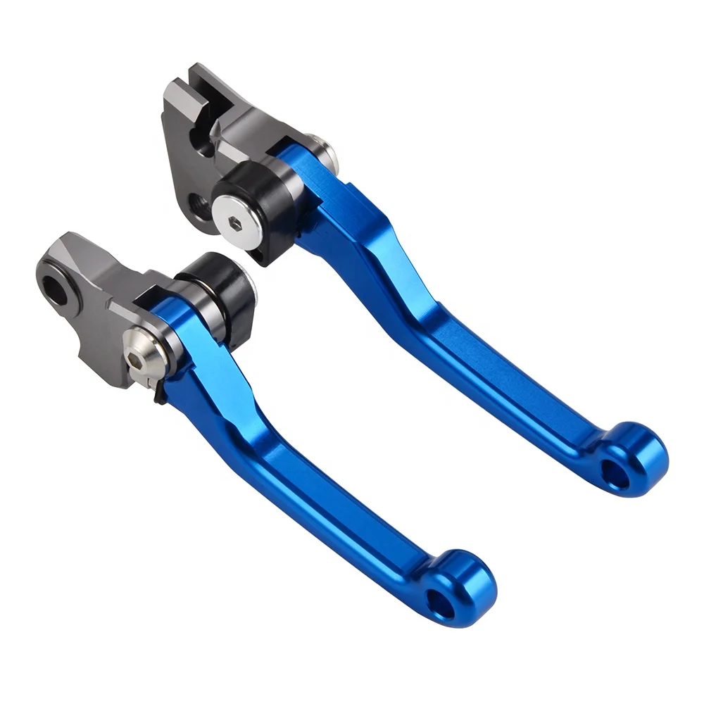 Nicecnc Dirt Bike Adjustable Pivot Brake & Clutch Levers For Yamaha ...