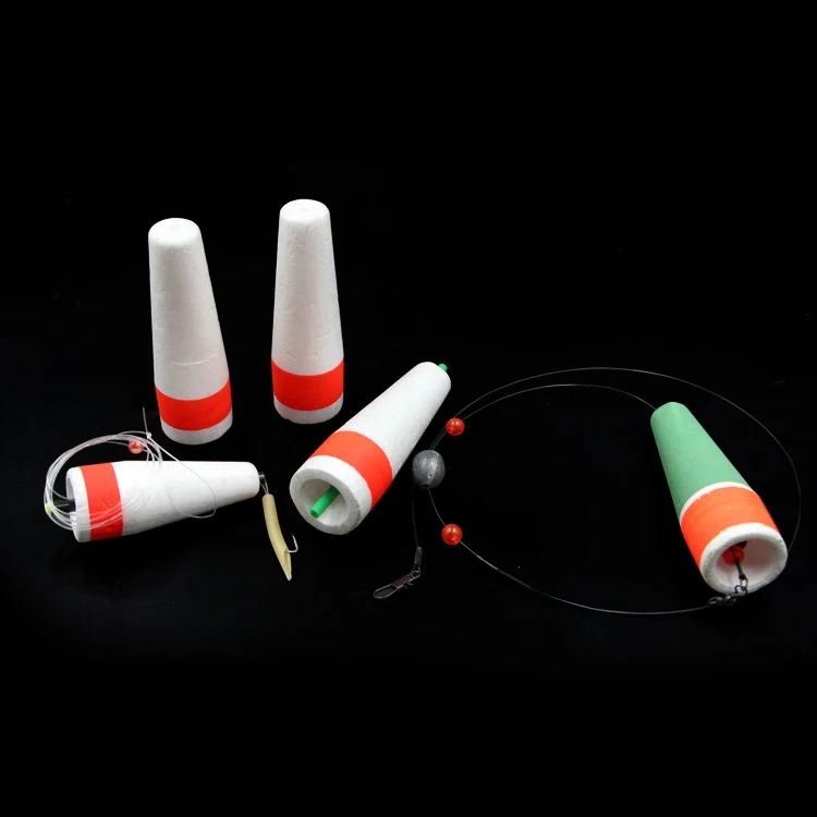 China Factory Customize Saltwater Fishing Foam Float,Float Rig,Swivel