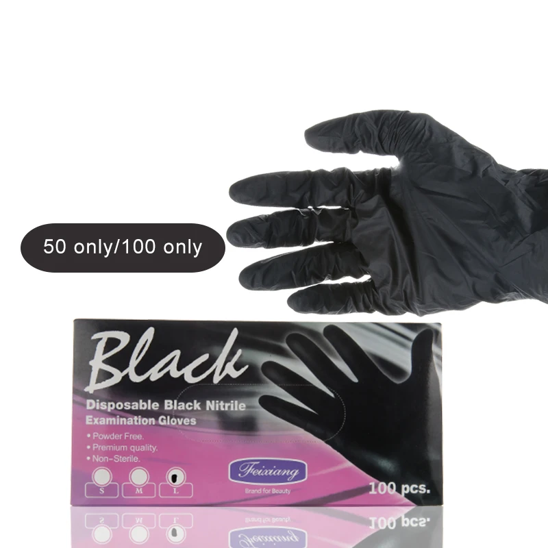 

Black high quality Disposable latex rubber head for household use and hair dyeing tools