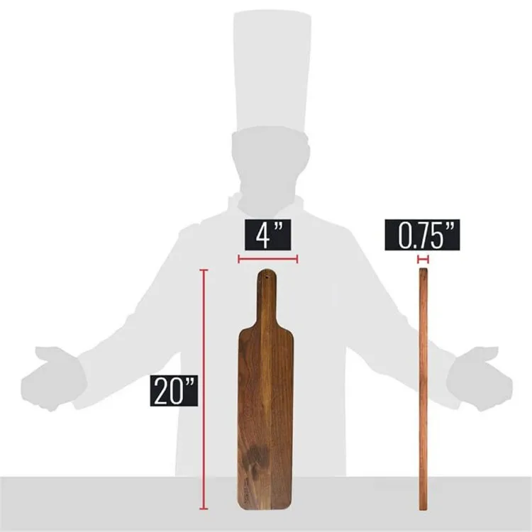 long wooden tray rustic