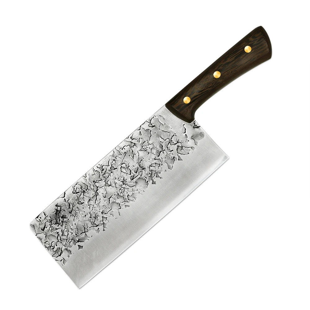 

7.5 inch high carbon steel handmade professional Kitchen Knives Chef Cleaver Butcher knife
