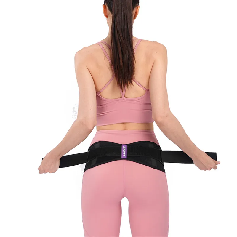 

Hot Sell Physical therapists Medical Elastic Pelvic Pain Relief Sacroiliac Hip Belt Support, Black