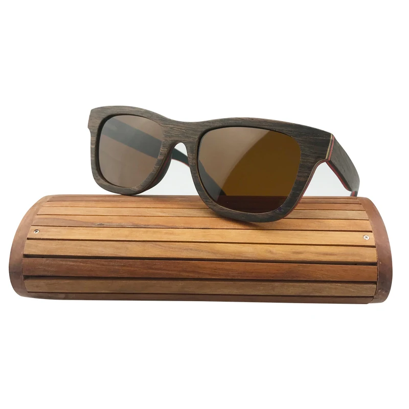 

Wood Material Okkley Sunglasses Mens Polarized Big Frame Oversized Women Sunglasses