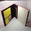 oem custom sticky note tabs print paper notebook hard cover sticky note pad with cover