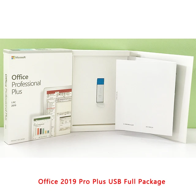 

Office 2019 Profesional Office 2019 Pro Plus USB Full Package DHL freeshipping Can Be Activated Online