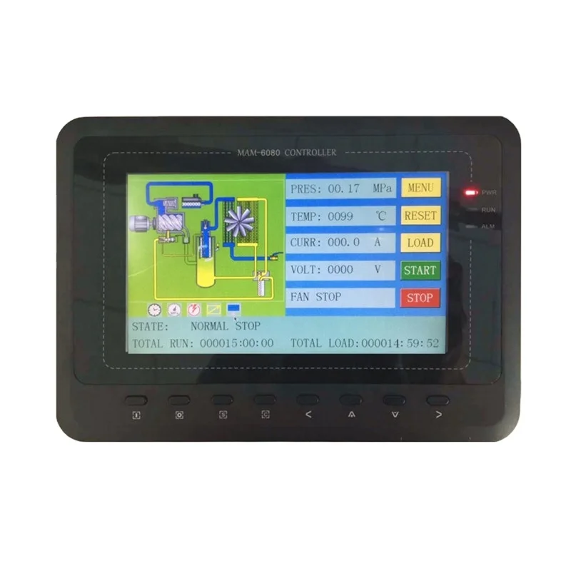 

MAM 6080 digital control panel display board mam6080 controller for screw air compressor
