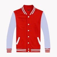 

custom logo high quality fashion casual cotton man varsity sports varsity jacket