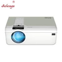 

Salange Cheaper P60 Wired Projection Projector with 3800 lux Support 1080p Full HD for Android iPhone Windows Mobile Projector