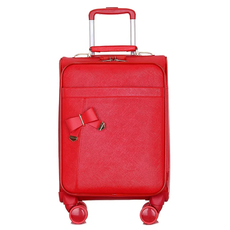 

Twinkle 2021 suitcase hot-selling red trolley travel luggage bag online