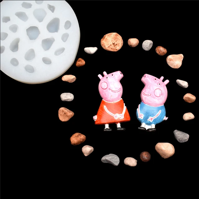 

20 Pebbles Silicone Mold DIY Baking Mold Kitchen Accessories, As show