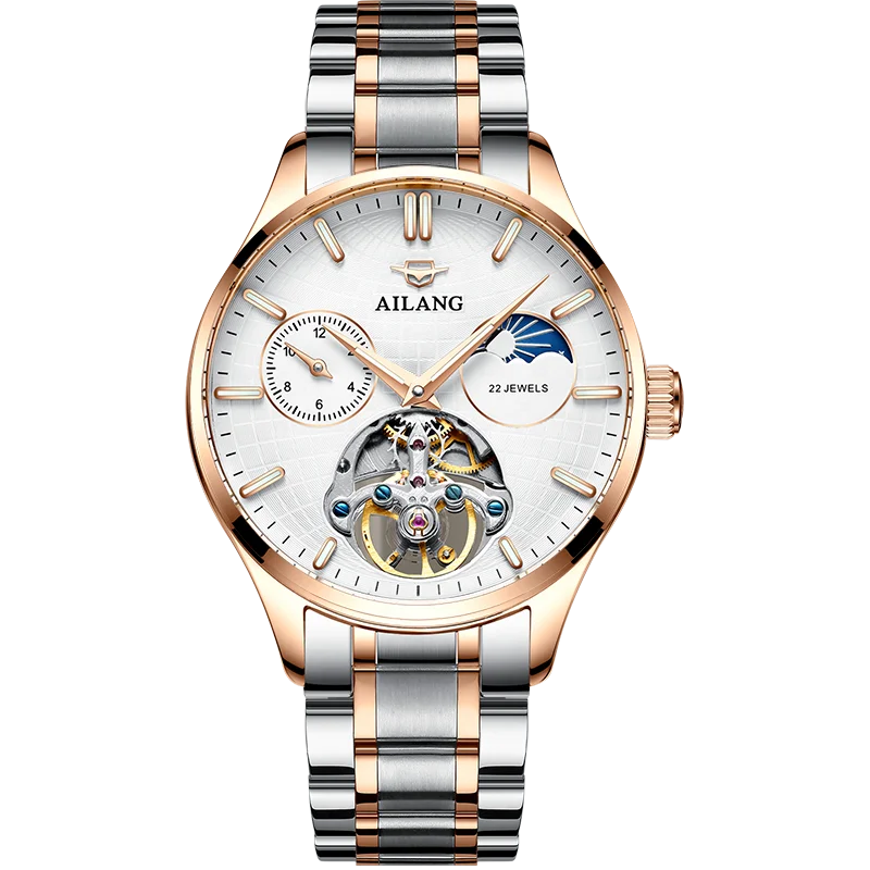 

AILANG 2021 Automatic Hollow Watch Men's Mechanical Watch Luminous Waterproof