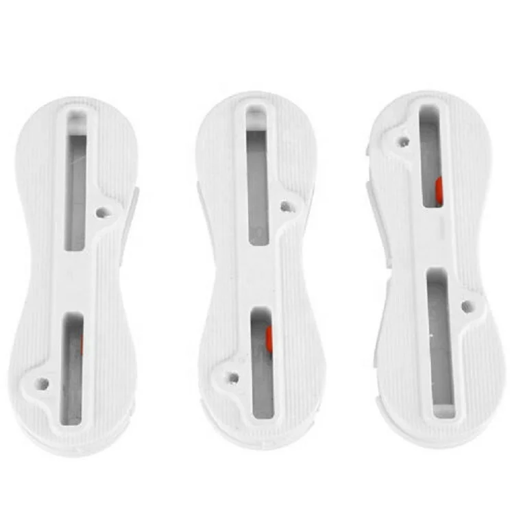 

surfboard FCS II fin Box 5 degree plug white color