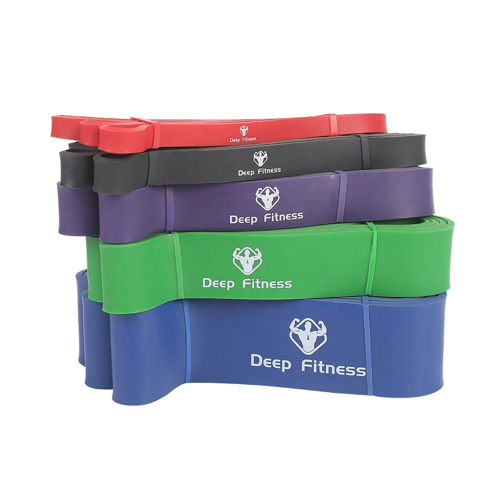 

Power Exercise Stretch Custom Logo Latex free resistance bands Pull Up Assist Band Fitness Strength Band
