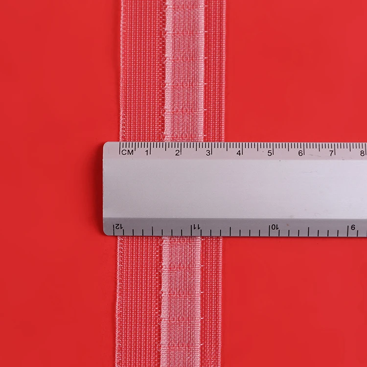 
New Design wholesale transparent high quality heading rufflette pleats wave curtain tape 