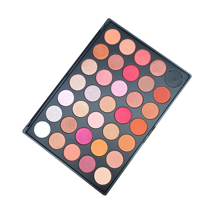 

make up supplier wholesale make up high quality pallets makeup eyeshadow palette high pigment eyeshadow powder eyeshadow, 35 colors shimmer matte eye shadow