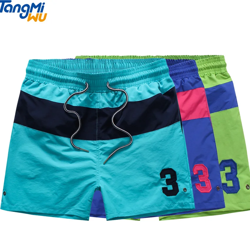 

Wholesale summer breathable liner mesh Contrast color fashion sports swimming beach shorts cotton surf mens boardshorts