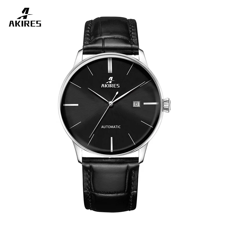 

Brand AKIRES mens 316 stainless steel watch PT5000 clone ETA movement watches automatic mechanical watch