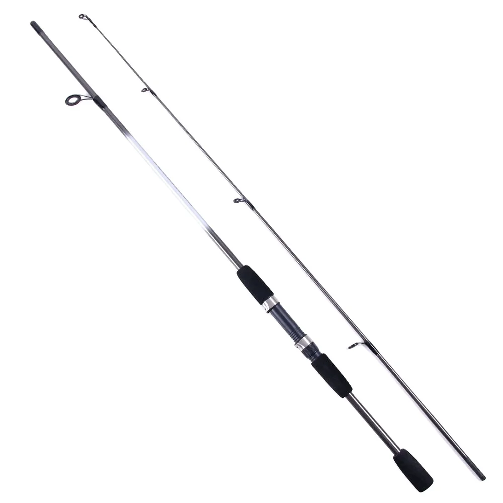 2 Section Carbon Eva Foam Fishing Rods(old) Fishing Reel Rod and Line Combo Baitcasting Grip Saltwater Rod Casting Fishing Pole