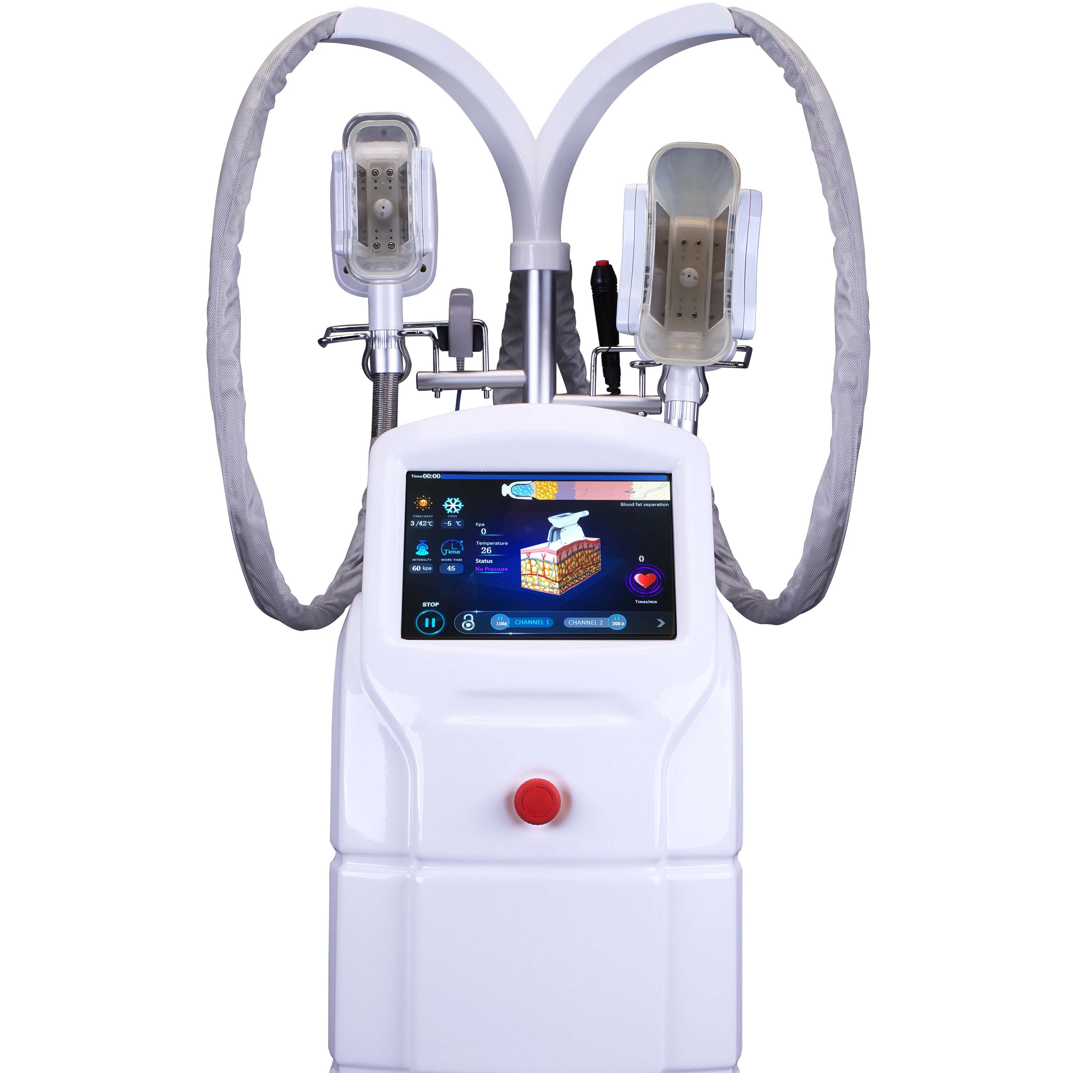 

Vertical freezing weight loss coolsculpting fat freezing machine cryolipolysis