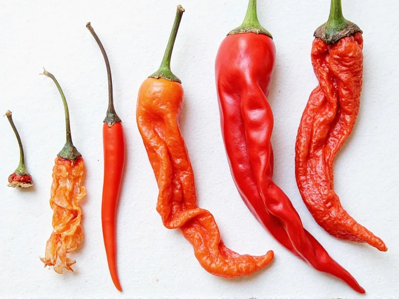 Dried Chili Peppers Chart: Heat Levels & Flavor Guide