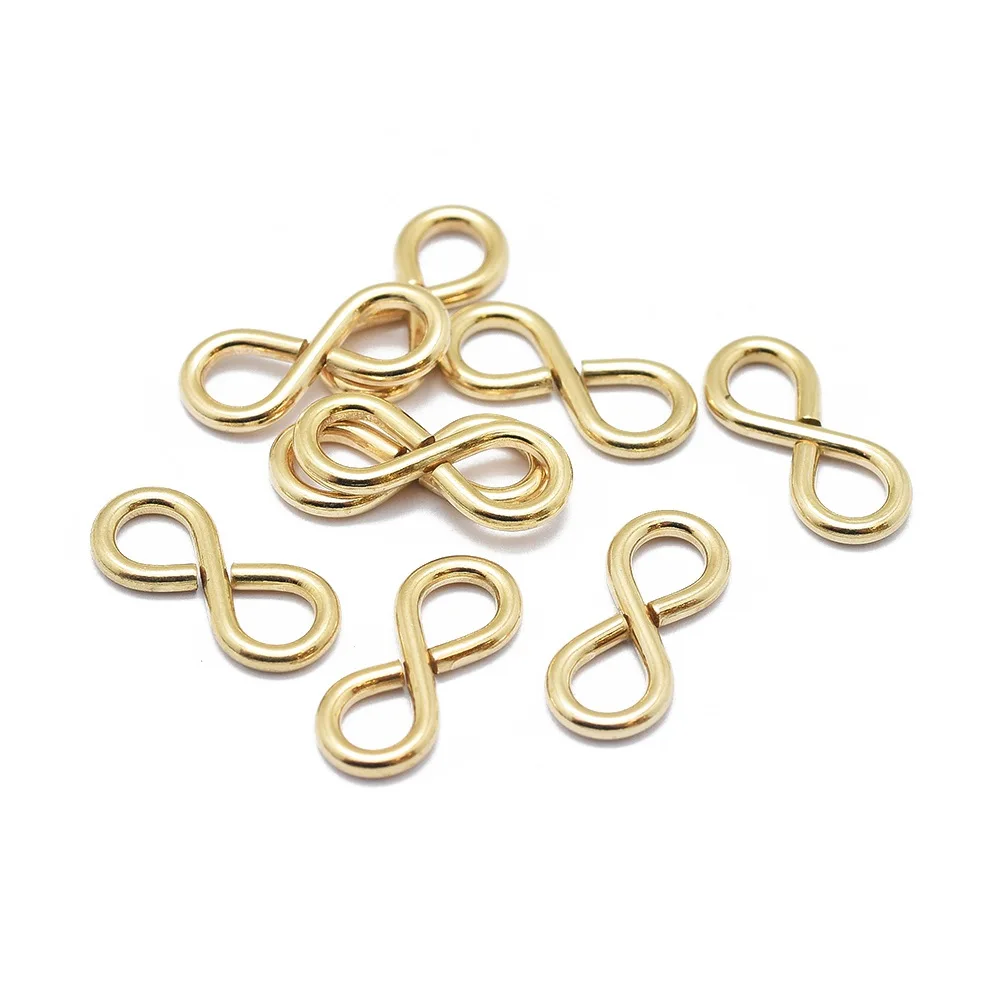 

PandaHall 1/20 Karat 14K Gold Filled Infinity Hook Clasps