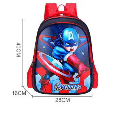 

high quality wholesale spider man kids bag captain america backpack school shoulder backpack, Picture