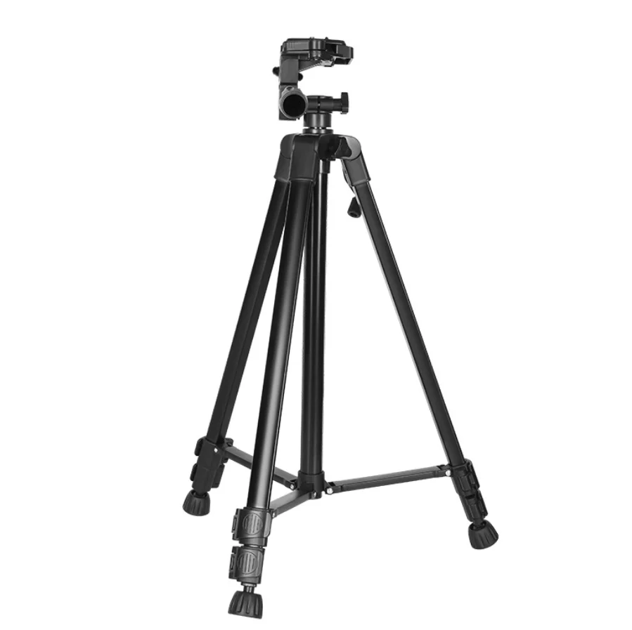 

3366 Lightweight Video Camera Tripod for Canon for Nikon Aluminum Travel DSLR Camera Stand with Universal Phone Mount