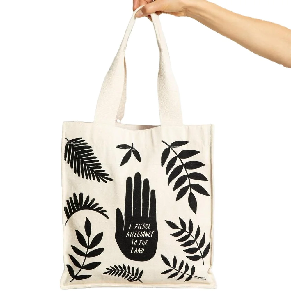 

Market Reusable Grocery bag Zero Waste Shopping Canvas Organic Cotton Tote Bag, Customized color