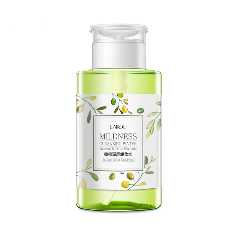 

Natural Olive Gentle Cleansing Water Deep Cleaning Liquid Makeup Remover