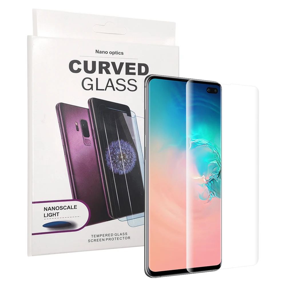 

TENCHEN 9H anti scratch mobile phone tempered glass screen protector, Transparent